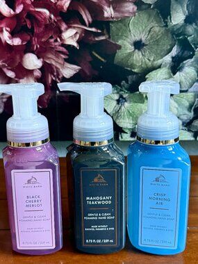 NEW 3-Pc Foaming Hand Soap Bath & Body Works